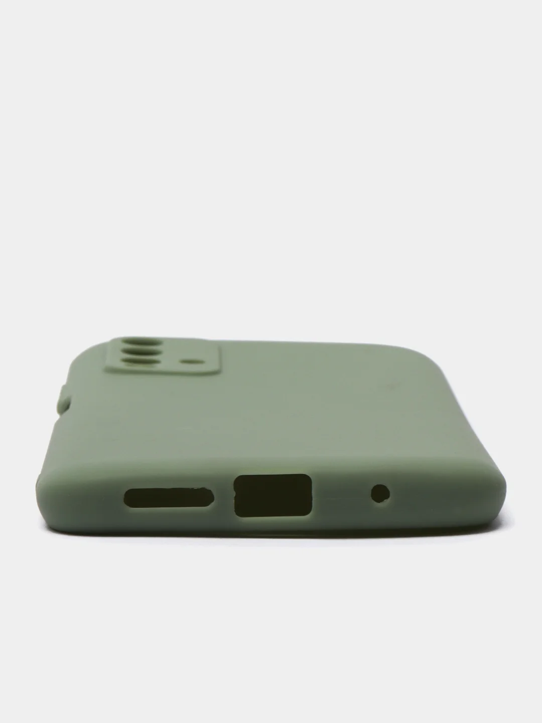 Оливковый чехол для Xiaomi Redmi 9T силиконовый матовый однотонный
