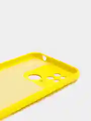 Желтый чехол с защитой камеры и бархатом внутри REDMI 10C / POCO C40