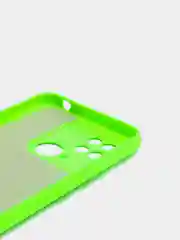 Салатовый чехол с защитой камеры и бархатом внутри REDMI 10C / POCO C40