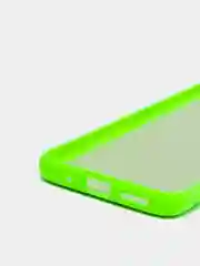 Салатовый чехол с защитой камеры и бархатом внутри REDMI 10C / POCO C40