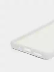 Белый чехол с защитой камеры и бархатом внутри REDMI 10C / POCO C40