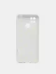 Белый чехол с защитой камеры и бархатом внутри REDMI 10C / POCO C40
