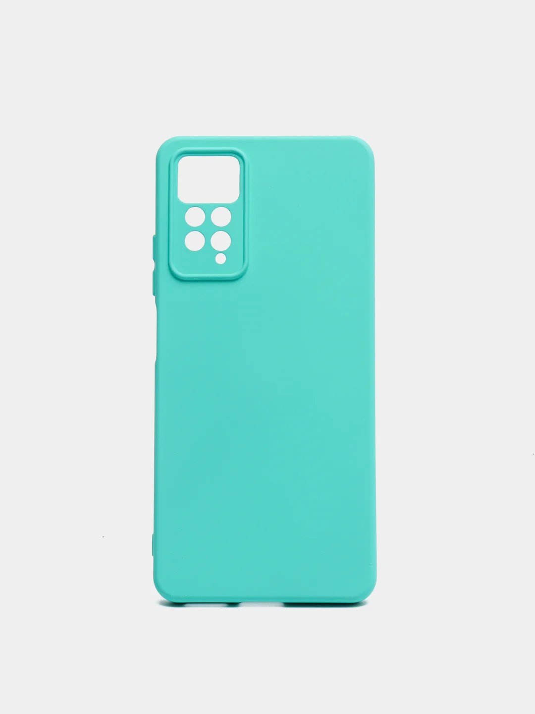 Салатовый чехол с защитой камеры и бархатом внутри XIAOMI REDMI NOTE 12 PRO 4G / REDMI NOTE 11 PRO