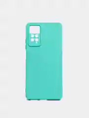 Салатовый чехол с защитой камеры и бархатом внутри XIAOMI REDMI NOTE 12 PRO 4G / REDMI NOTE 11 PRO
