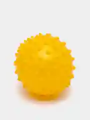 Желтый мячик массажный, d=14 см