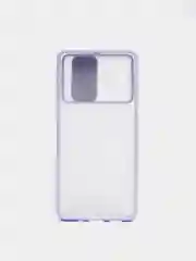 Сиреневый чехол для SAMSUNG S20 FE с задвижным окном для защиты камеры