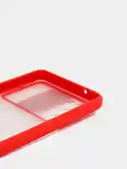 Красный чехол для SAMSUNG S20 FE с задвижным окном для защиты камеры
