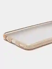 Золотой чехол блестящий для Honor X8 накладка с блёстками