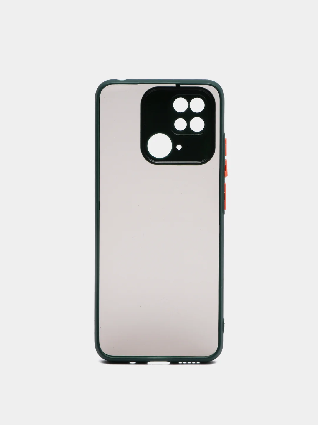 Тёмно-зелёный чехол с защитой камеры Redmi 10C / POCO C40
