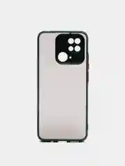 Тёмно-зелёный чехол с защитой камеры Redmi 10C / POCO C40