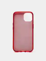 Красный чехол блестящий iPhone 13 накладка с блёстками