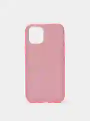 Розовый чехол блестящий, накладка c блестками iPhone 12