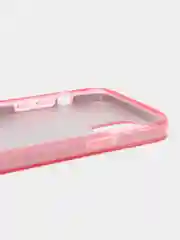 Розовый чехол блестящий, накладка c блестками iPhone 12