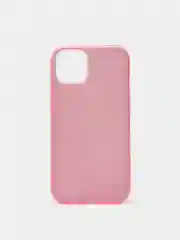 Розовый чехол блестящий iPhone 13 накладка с блёстками