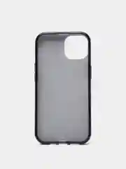 Угольный чехол блестящий iPhone 13 накладка с блёстками