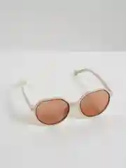 Бежевый меланж солнцезащитные очки женские