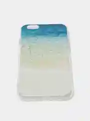 Лазурный чехол с рисунком силиконовый для iPhone 6 6s 7 8 X XR XS 11 12 13 pro, Айфон