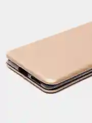 Золотой чехол книжка для Xiaomi 11T, Xiaomi 11T PRO на магните с функцией подставки
