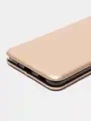 Золотой чехол книжка Samsung Galaxy M52 5G с функцией подставки