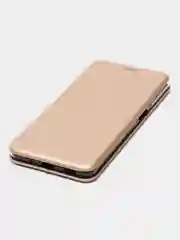 Золотой чехол книжка Samsung Galaxy M52 5G с функцией подставки