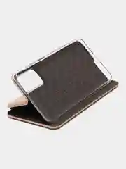 Золотой чехол книжка Samsung Galaxy M52 5G с функцией подставки