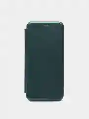 Тёмно-зелёный чехол книжка Samsung Galaxy M52 5G с функцией подставки