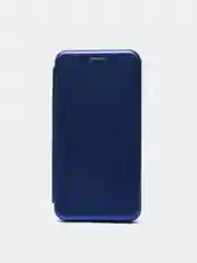 Синий чехол книжка Huawei Y6 2018 / Honor 7C / 7A Pro / Y6 Prime (Хуавей Хонор 7С / 7А Про)
