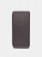 Серебряный чехол-книжка для Xiaomi Redmi Note 11 PRO, Note 11 5G, силиконовый