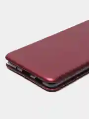 Багровый чехол книжка Samsung Galaxy M52 5G с функцией подставки