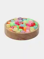 Прозрачный бусины смайлики "Смайлы"