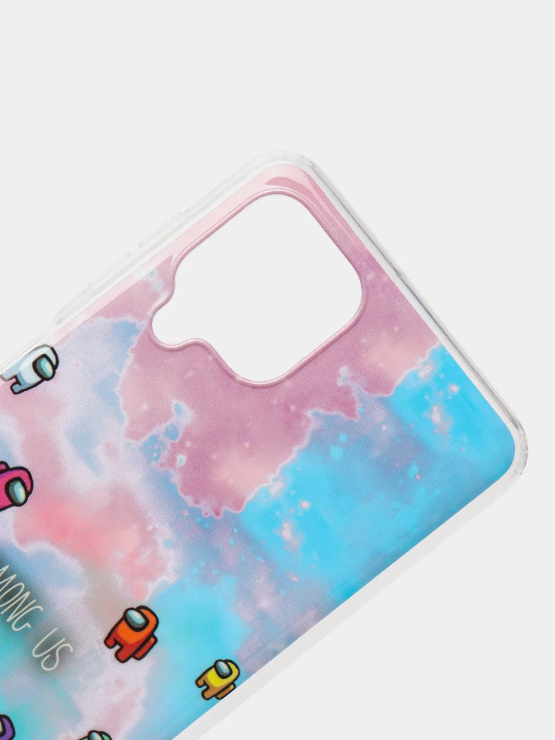 Аметистовый чехол Samsung Galaxy A22, M22, M32, Самсунг Галакси А22, М22, М32 силиконовый с рисунком