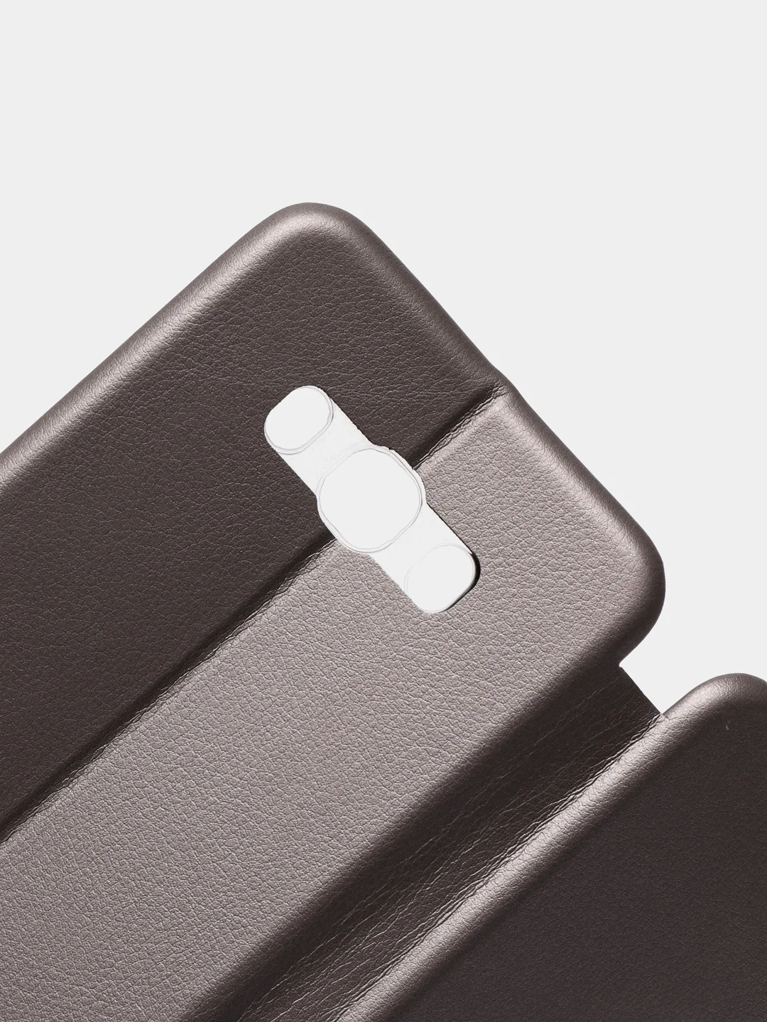 Серебряный чехол книжка на Samsung Galaxy J5 2016 (J510), Самсунг Галакси Джи 5 2016 (Джи 510)