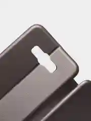 Серебряный чехол книжка на Samsung Galaxy J5 2016 (J510), Самсунг Галакси Джи 5 2016 (Джи 510)