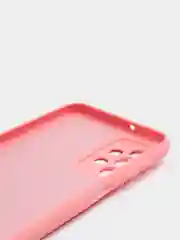 Коралловый чехол Samsung Galaxy A23, Самсунг Галакси А23 силиконовый, цветной с мягким подкладом