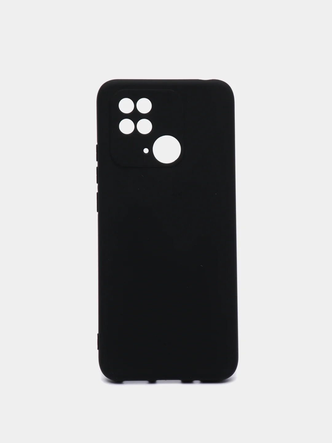 Черный чехол силиконовый для Xiaomi Redmi 10C / Poco C40, Сяоми Редми 10С / Поко С40