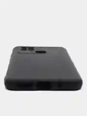 Черный чехол силиконовый для Xiaomi Redmi 10C / Poco C40, Сяоми Редми 10С / Поко С40