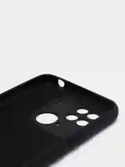 Черный чехол силиконовый для Xiaomi Redmi 10C / Poco C40, Сяоми Редми 10С / Поко С40