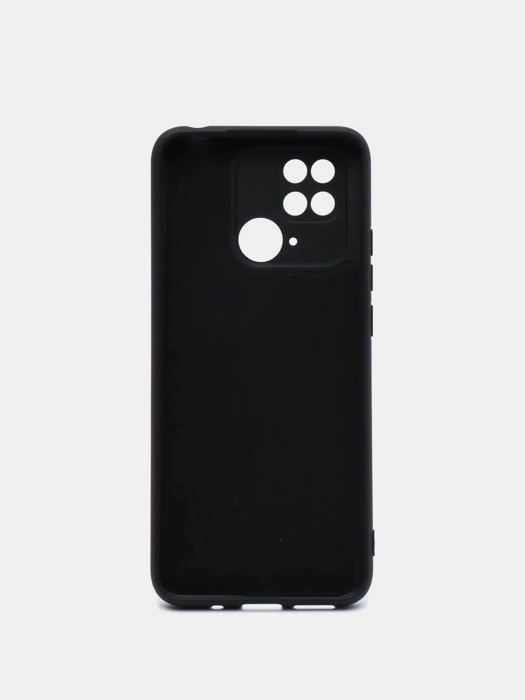 Черный чехол силиконовый для Xiaomi Redmi 10C / Poco C40, Сяоми Редми 10С / Поко С40