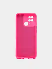 Фуксия чехол силиконовый для Xiaomi Redmi 10C / Poco C40, Сяоми Редми 10С / Поко С40