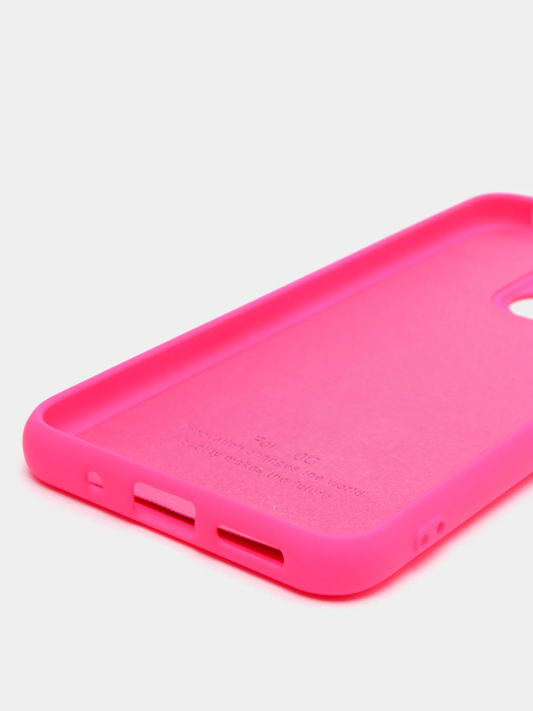 Фуксия чехол силиконовый для Xiaomi Redmi 10C / Poco C40, Сяоми Редми 10С / Поко С40