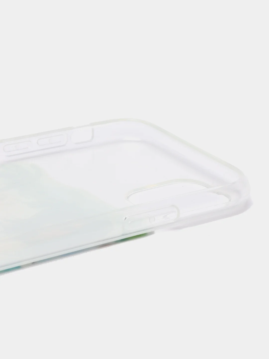 Бирюзовый чехол с рисунком силиконовый для iPhone 6 6s 7 8 X XR XS 11 12 13 pro, Айфон