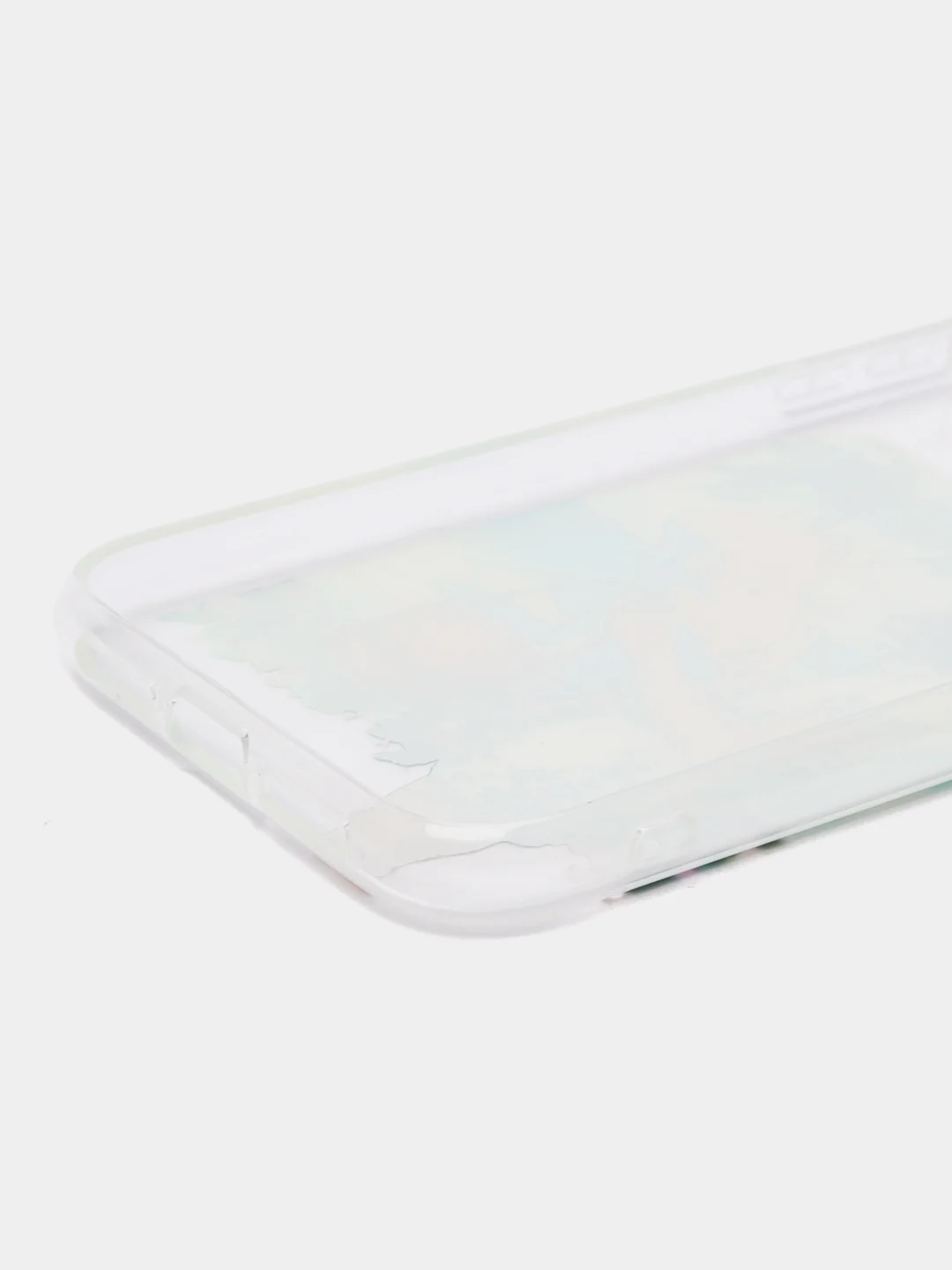 Бирюзовый чехол с рисунком силиконовый для iPhone 6 6s 7 8 X XR XS 11 12 13 pro, Айфон