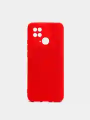 Красный чехол силиконовый для Xiaomi Redmi 10C / Poco C40, Сяоми Редми 10С / Поко С40