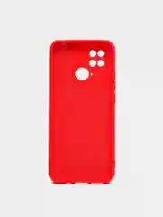 Красный чехол силиконовый для Xiaomi Redmi 10C / Poco C40, Сяоми Редми 10С / Поко С40