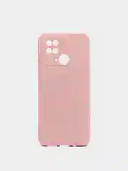Бежевый чехол силиконовый для Xiaomi Redmi 10C / Poco C40, Сяоми Редми 10С / Поко С40