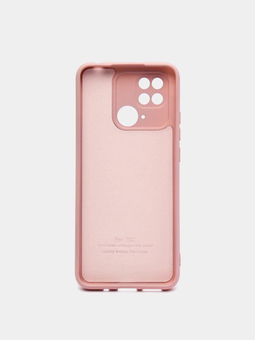 Аметистовый чехол силиконовый для Xiaomi Redmi 10C / Poco C40, Сяоми Редми 10С / Поко С40