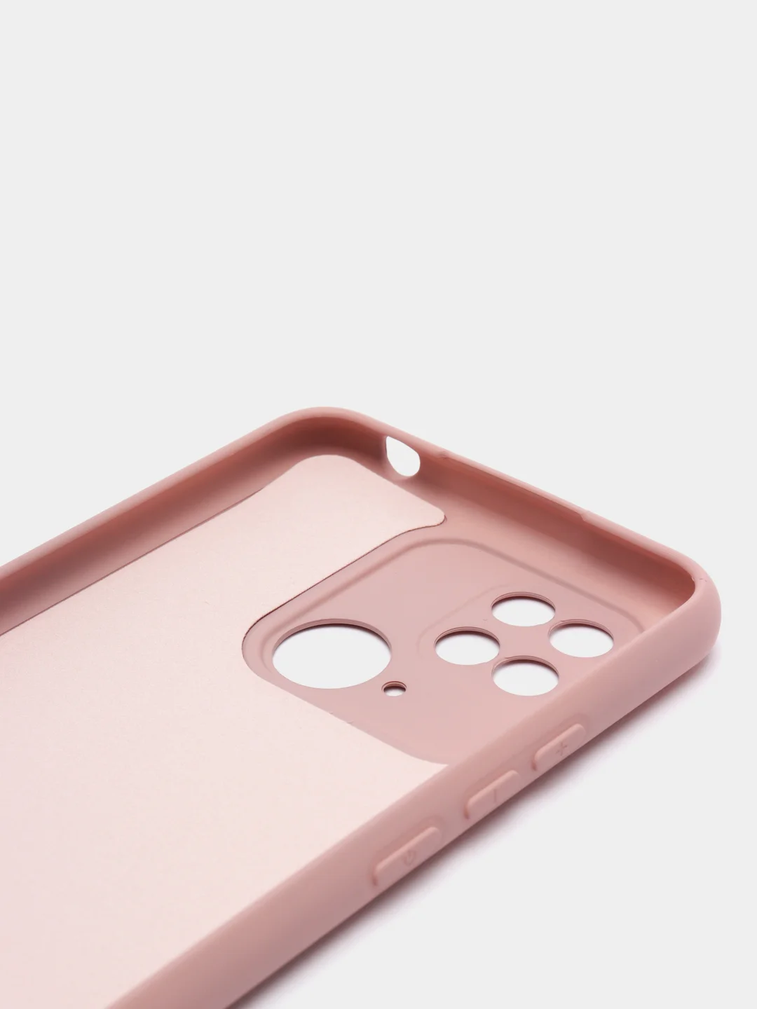 Аметистовый чехол силиконовый для Xiaomi Redmi 10C / Poco C40, Сяоми Редми 10С / Поко С40