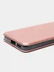 Розовый чехол-книжка для Xiaomi Redmi Note 11 PRO, Note 11 5G, силиконовый