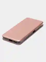 Розовый чехол-книжка для Xiaomi Redmi Note 11 PRO, Note 11 5G, силиконовый