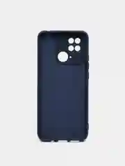 Темно-синий чехол силиконовый для Xiaomi Redmi 10C / Poco C40, Сяоми Редми 10С / Поко С40